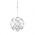 Savoy House Dias Chrome Metal Orb Pendant