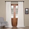 Exclusive Fabrics Solid Cotton Curtain Panel