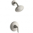 Kohler K-TS5320-4 Refinia Single Handle Pressure Balanced Shower Valve Trim Only with Single Function Shower Head