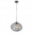 Aaliyah 1-light Chrome 12-inch Pendant Lamp