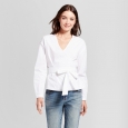 Women's Wrap Shirt - A New Day White XL