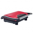 Chef Buddy Electric Red Non-stick Grill and Panini Press