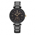 Timothy Stone Women's Elle Faux Ceramic Black Watch