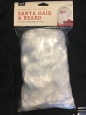 Santa Claus Hair And Beard Christmas Party Two Piece Set One Size Fits All