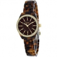 Fossil Women's BQ1196 'Classic' Brown Resin Watch
