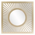 Allan Andrews Zia Square Gold Mirror