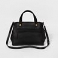 Women's Satchel Handbag - Merona Black