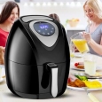 Costway 1400W Electric Air Fryer 3.4QT Oil Free LCD Touch Timer and Temperature Control