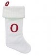 Knit Monogram Stocking White O - Wondershop