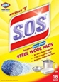 Clorox 18 Count S.O.S Steel Wool Soap Pads