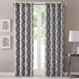 Madison Park Westmont Geometric Pattern Curtain Panel (Single)