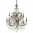 Crystorama Lighting Group 5119-CL-S Regis 12 Light 32