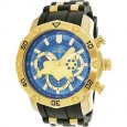 Invicta Men's Pro Diver 23426 Gold Silicone Quartz Dress Watch