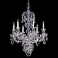 Crystorama Lighting Group 1146-CL-MWP Traditional Crystal 6 Light 25