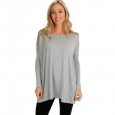 Lyss Loo Women's Oversize Tunic Top