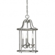 Aztec Lighting Transitional 3-light Brushed Nickel Pendant