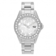 Invicta Women's 22869 Disney Stainless Steel Rhinestone Roman Numeral Dial Link Bracelet Watch