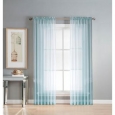 Window Elements Diamond Sheer Voile 56 x 63 in. Rod Pocket Curtain Panel - 56 x 63