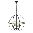 Lite Source 4-Light Manton Chandelier