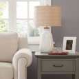 Madison Park Tate Ivory Taten Table Lamp