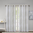 Madison Park Elder Burned Out Window Sheer Curtain Panel