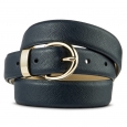 Women's Navy Textured Belt - XL