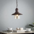 Harper Blvd Corvo Metal and Hand-Blown Glass Bell Pendant Lamp