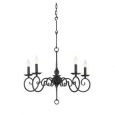 Savoy House Winbrook Aged Iron 5-light Chandelier