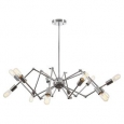 Light Society Arachnid Chrome Chandelier