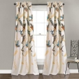 Lush Decor Bird Breeze Room-darkening Window Curtain Panel Pair