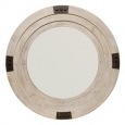 White Washed Wood Mirror