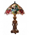 Tiffany-style Flower Design Table Lamp