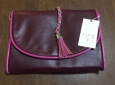 Women's Tassel Clutch - A Day Berry