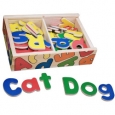 Melissa & Doug Magnetic Wooden Alphabet