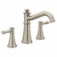 Moen T9023 Belfield Deck Mounted Roman Tub Faucet Trim with Metal Lever Handles