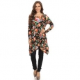 Women's Floral Pattern Tunic