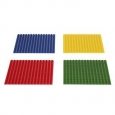 School Specialty Pre-School Block Grid Base Plate Set