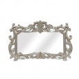 LaRue Horizontal Mirror - Satin Nickel - 28 inches x 46 inches x 1.4 inches