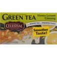 Celestial Seasonings Green Tea Honey Lemon Ginseng with White Tea 20 Tea Bags