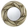 Cal Lighting WA-2157MIR Ponza Round Polyurethane Beveled Mirror