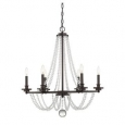 Byanca Mohican Bronze 6-light Chandelier