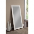 Sandberg Furniture Frost White Full Length Leaner Mirror