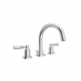 Rohl U.3955LS-2 Perrin & Rowe Widespread Bathroom Faucet includes Brass Pop-Up Drain Assembly
