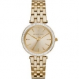 Michael Kors Women's MK3365 'Darci' Crystal-set Goldtone Stainless Steel Watch