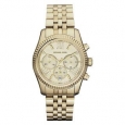 Michael Kors Women's MK5556 'Lexington' Chronograph Watch - Gold