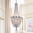 Kabeon Chrome 14-inch Draping Pendant Light Fixture