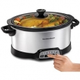 Hamilton Beach Silver 7-quart Programmable Slow Cooker