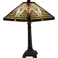 Luzon 1-light Multi-color 22-inch Tiffany-style Table Lamp