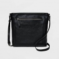 Women's Large Crossbody Handbag - Merona&153; Black