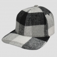 Boys' Plaid Baseball Hat - Cat & Jack???Black/white Soft